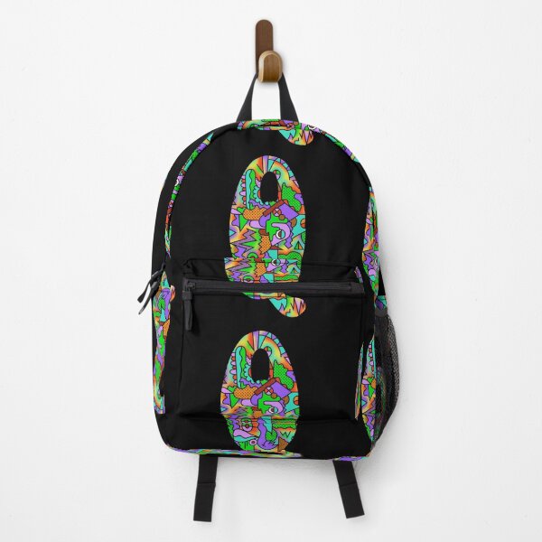Item preview, Psychedelic Monogram Initial Letter Q designed and sold by Lartheviking.