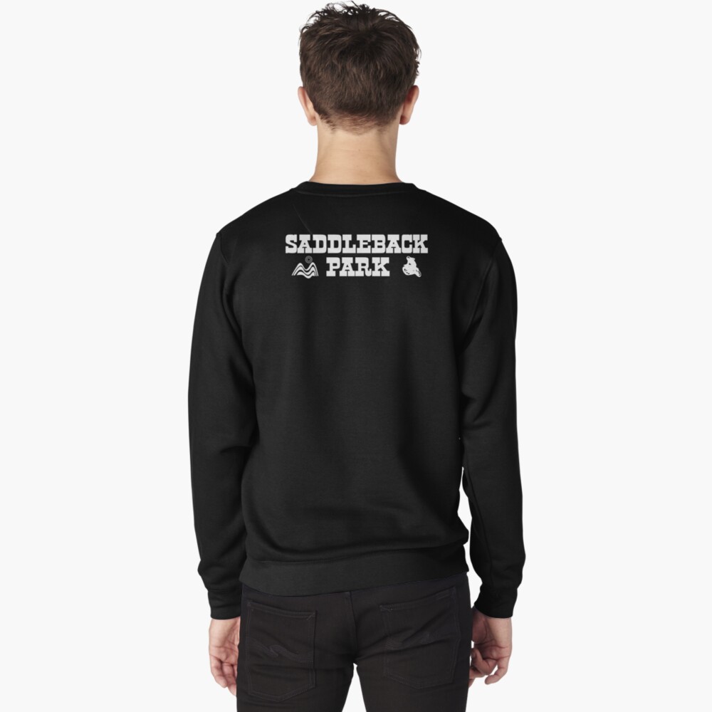 Saddleback Park - Western Logo (White ink) Pullover Sweatshirt