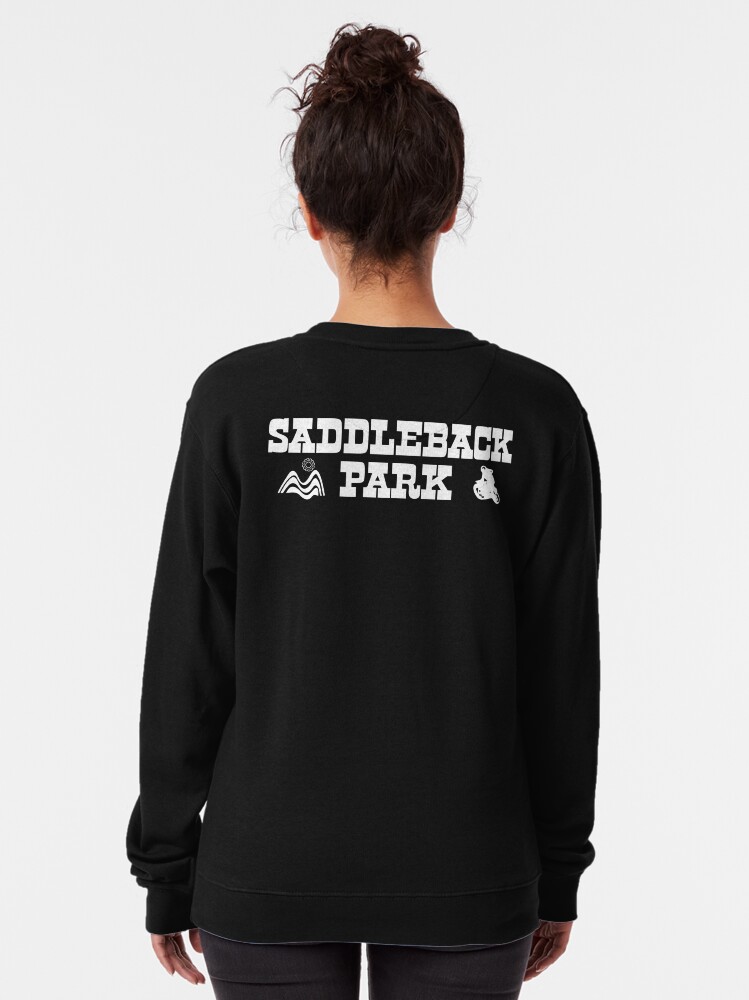 Alternate view of Saddleback Park - Western Logo (White ink) Pullover Sweatshirt