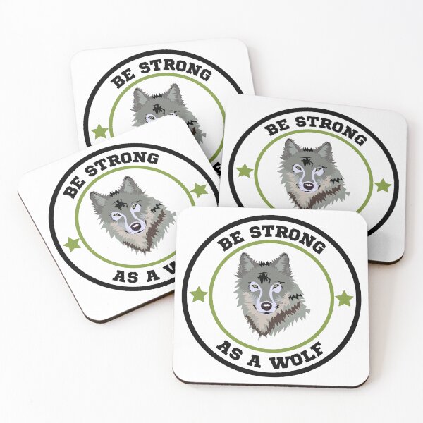 Item preview, Be Strong As A Wolf designed and sold by theredsharp.
