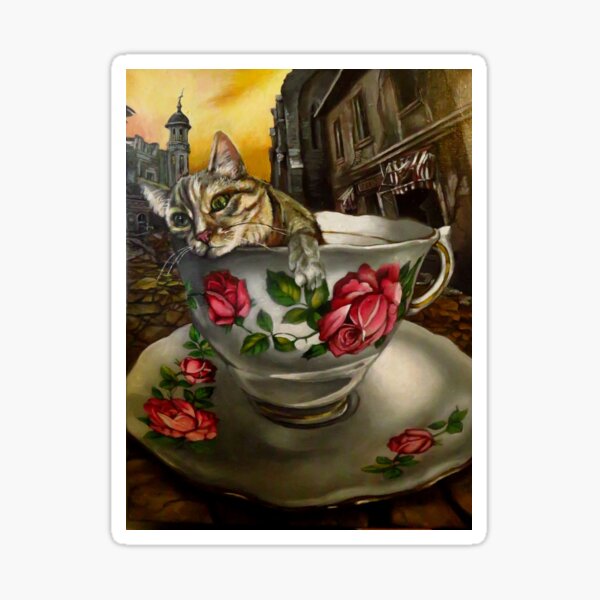 After Humanity Tea Sticker