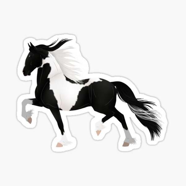 Item preview, Barock Pinto Stallion - Equine Rampaige designed and sold by equinerampaige.