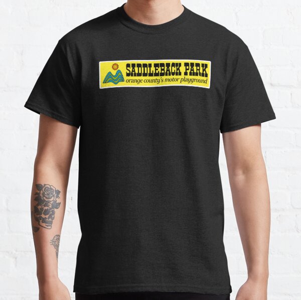 Saddleback Park Orange County's Motor Playground Western Logo Classic T-Shirt