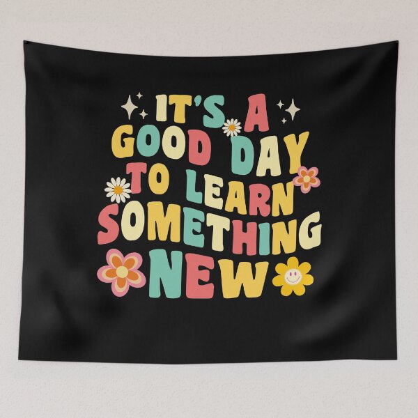 Item preview, Retro Groovy School Es un buen día para aprender algo nuevo designed and sold by ohmier.