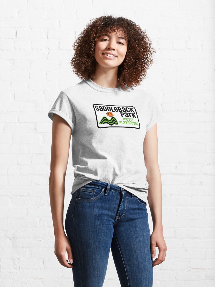 Alternate view of Saddleback Park Motor Playground Logo (Color) Classic T-Shirt