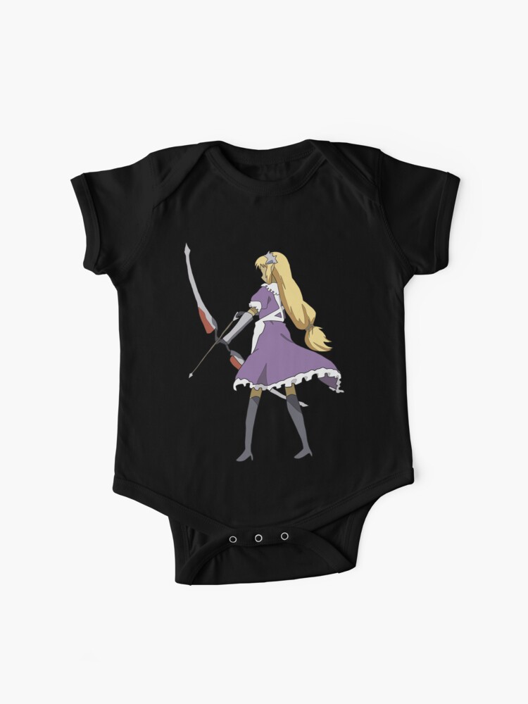 fully equipped efil black summoner anime manga minimalism Baby One-Piece  for Sale by Animangapoi