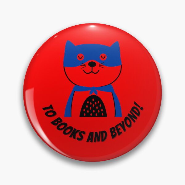 Item preview, To Books and Beyond Cat Superhero designed and sold by tmdaliggr.