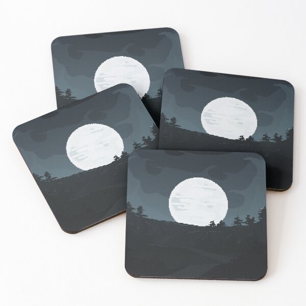 Item preview, A Path to the Moon Pixel Art designed and sold by shindeku.