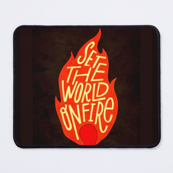 Item preview, Set the world on fire| self motivation | gift for your children or students designed and sold by Arteartz.