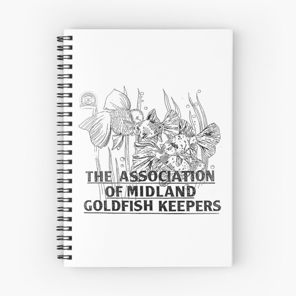 Item preview, Association Of Midland Goldfish Keepers Line Art designed and sold by AMGKGold.