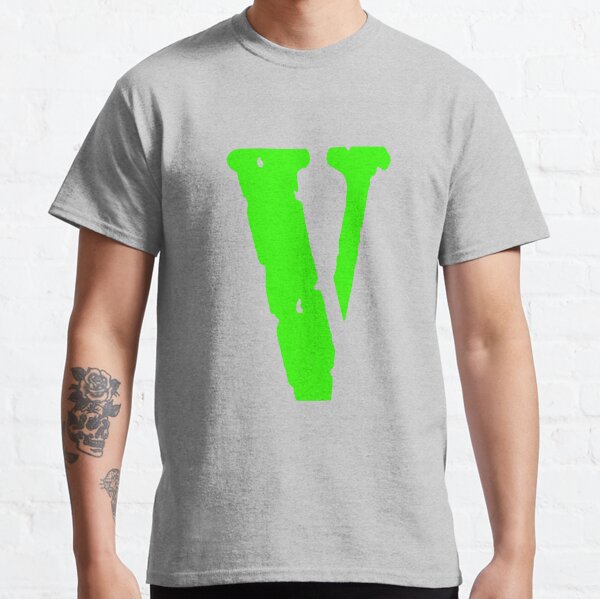 Vlone t shirt green cheap