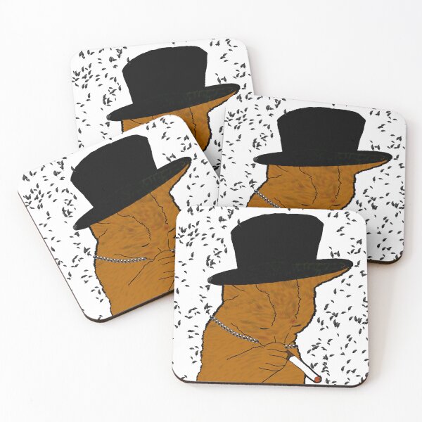 Item preview, smoking cat designed and sold by Renalashidiq.