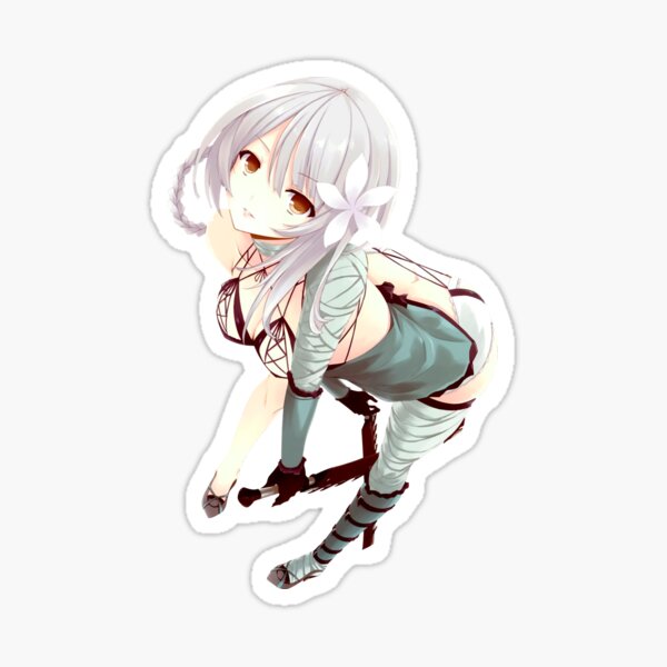 Sexy Hentai Anime Kaine Lewd Ass Nier Replicant Remake Game Hot Anime Sticker Sticker For 9508