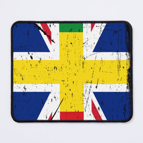 Item preview, Rasta Union Jack British Flag designed and sold by designandclouds.