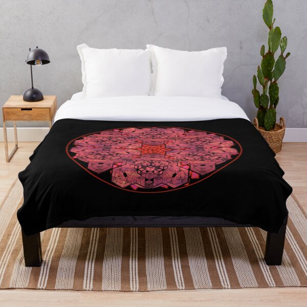 Item preview, Red Sky Cube Mandala Star & CircleVisions (R) designed and sold by createVisions.