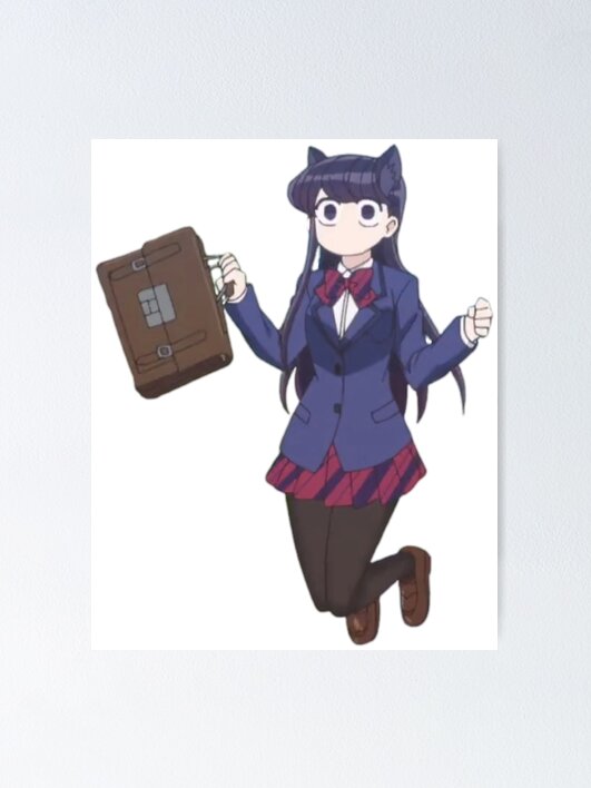 Komi Shouko jumping (Komi-san Can't Communicate)