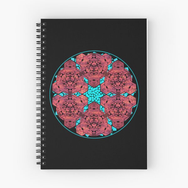 Item preview, Red Sky Cube Mandala Star & CircleVisions (T) designed and sold by createVisions.