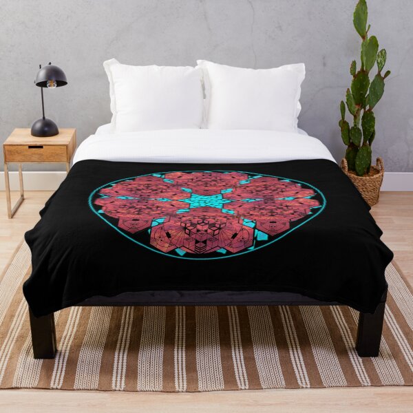 Item preview, Red Sky Cube Mandala Star & CircleVisions (T) designed and sold by createVisions.