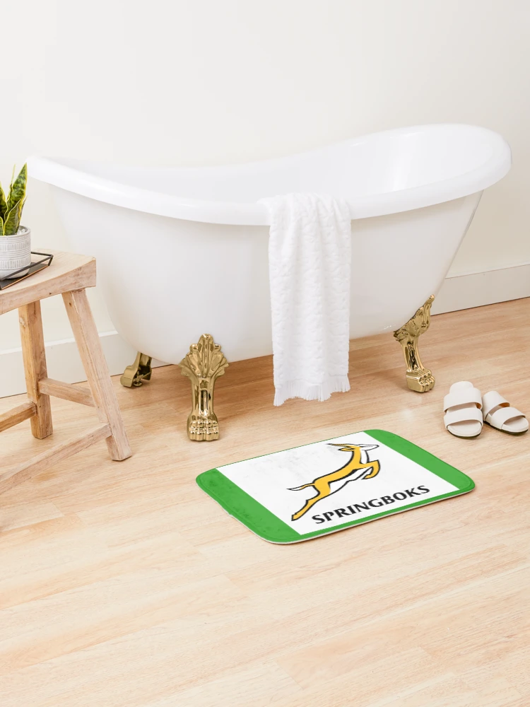 Thumbnail 2 of 6, Bath Mat, Springbok Rugby designed and sold by AGE-ENTERPRISES.