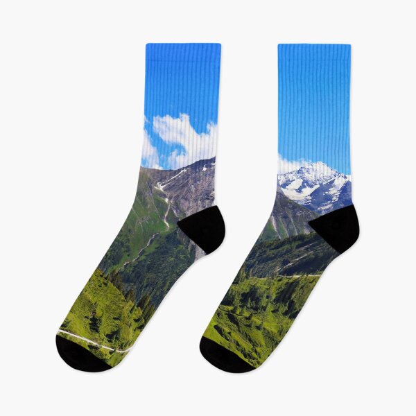Item preview, Grossglockner Snowy Mountain Landscape designed and sold by PotluckPrints.