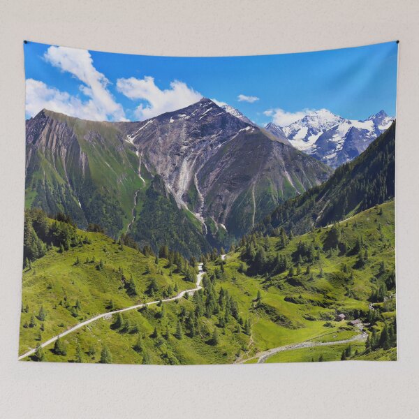 Item preview, Grossglockner Snowy Mountain Landscape designed and sold by PotluckPrints.