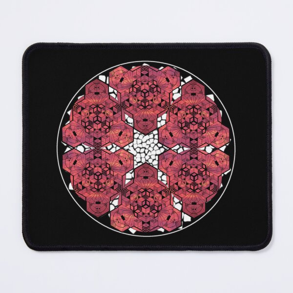 Item preview, Red Sky Cube Mandala Star & CircleVisions (W) designed and sold by createVisions.
