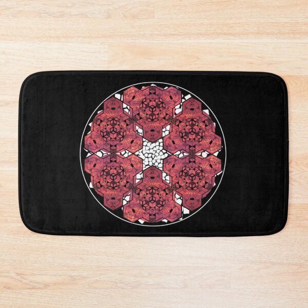 Item preview, Red Sky Cube Mandala Star & CircleVisions (W) designed and sold by createVisions.