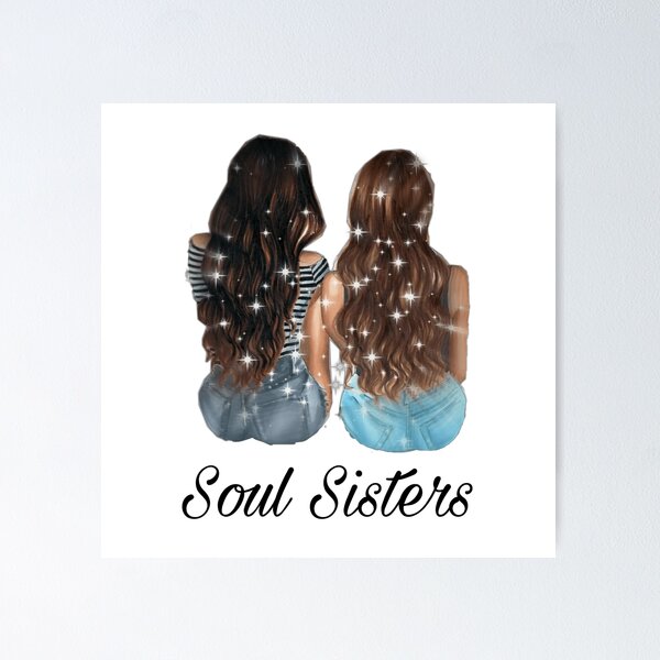 Best friend forever friendship day soul sister com design de