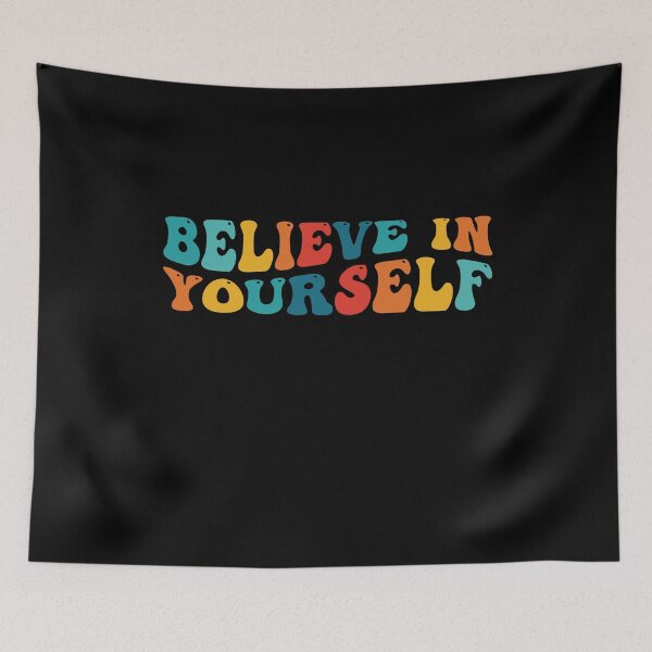 Item preview, Believe In Yourself Motivational designed and sold by decentwearstore.