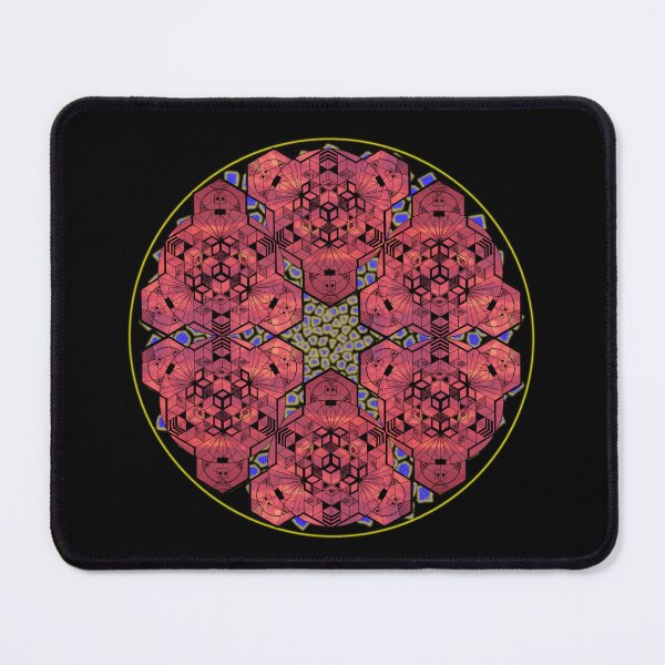 Item preview, Red Sky Cube Mandala Star & CircleVisions (Y&P) designed and sold by createVisions.
