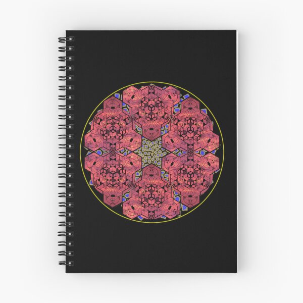 Item preview, Red Sky Cube Mandala Star & CircleVisions (Y&P) designed and sold by createVisions.