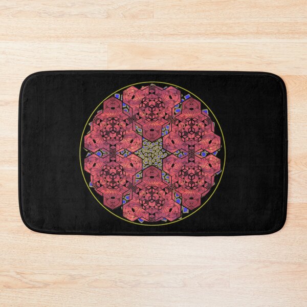 Item preview, Red Sky Cube Mandala Star & CircleVisions (Y&P) designed and sold by createVisions.