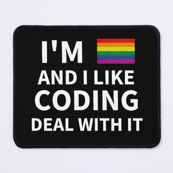 Item preview, I like coding LGBT Pride designed and sold by razvigod.