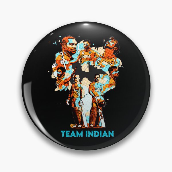 Item preview, Indian Cricket Passion P6 Sticker designed and sold by marisannogm.