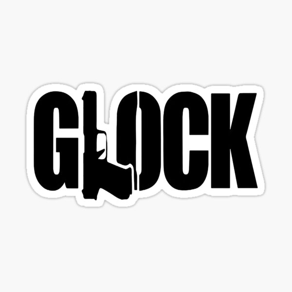 Women Who Love Glock Lettering W Video Game Birthday Sticker For Sale By Lachlan469 Redbubble 8410