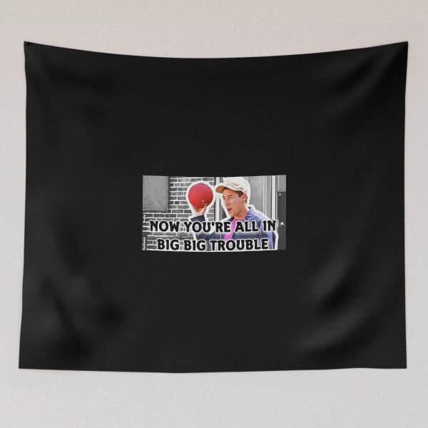 Item preview, Now Your All In Big Big Trouble- Billy Madison Sticker designed and sold by debbieeileenrzp.