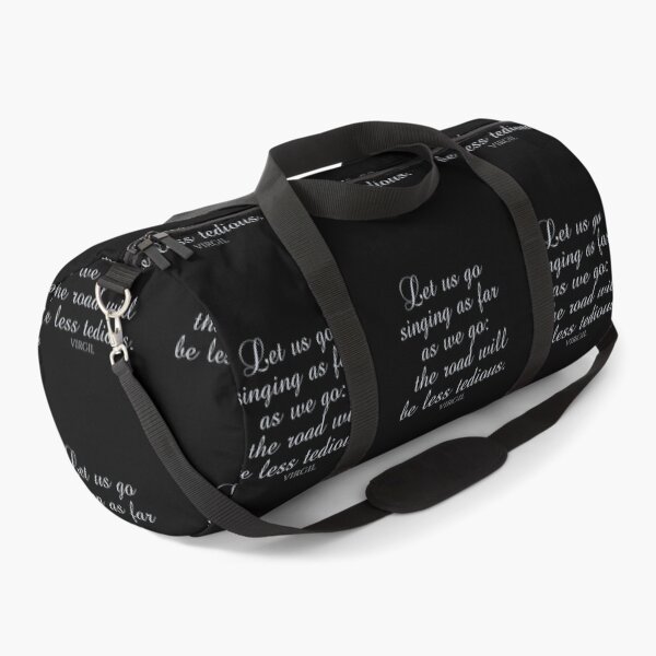 Item preview, Let Us Go Singing As Far As We Go The Road Will Be Less Tedious - Virgil - Silver designed and sold by PhiloJourney.