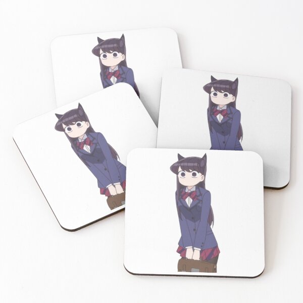 Artikelvorschau, Komi Shouko mit Katzenohren (Komi-san kann nicht kommunizieren) entworfen und verkauft von Taylor Griffith.