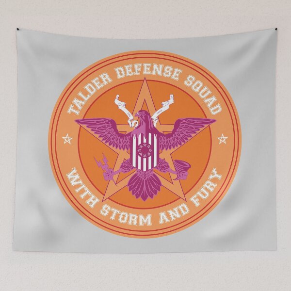 Item preview, Talder Defense Squad - With Storm And Fury lesbian flag colors designed and sold by missninjacookie.