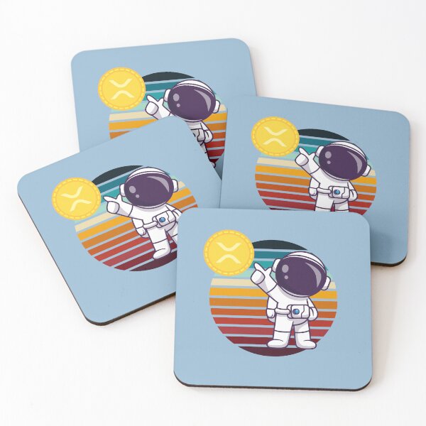Item preview, Crypto astronaut - XRP to the moon designed and sold by Crypmetal.