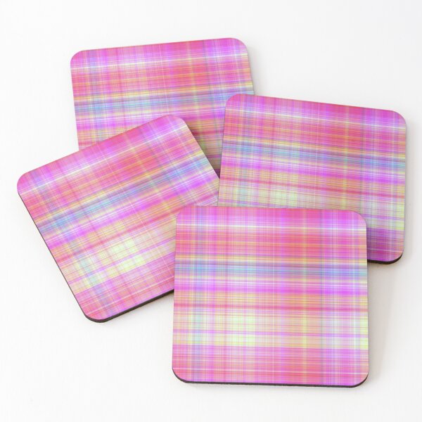 Item preview, Team Tartan | Pink and Yellow Plaid | Twill Fashion designed and sold by JillyJ05.