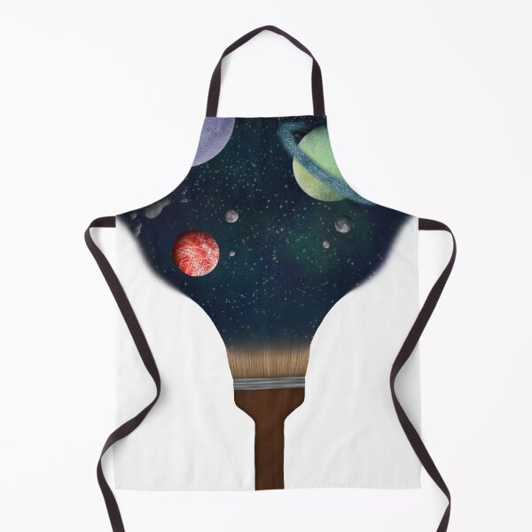 Item preview, Galaxy coming out of paint brush designed and sold by LeighsDesigns.