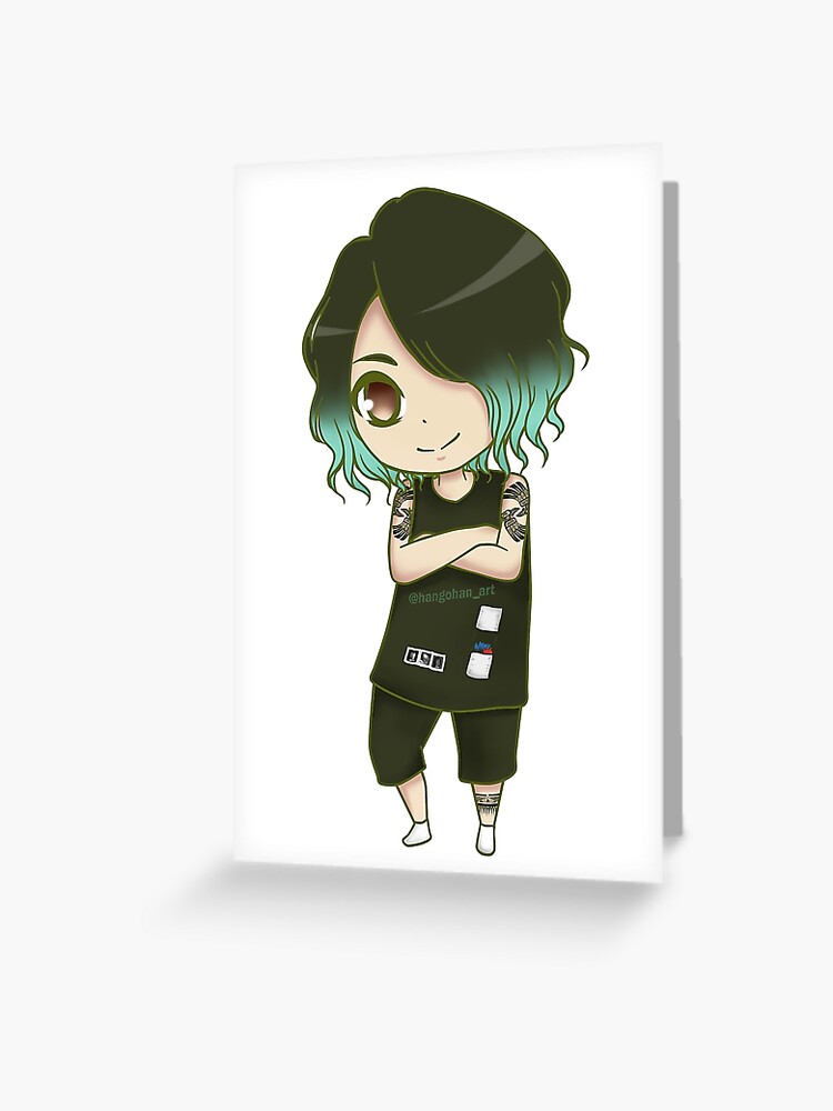 One Ok Rock Tomoya 2 Greeting Card By Hangohanart Redbubble