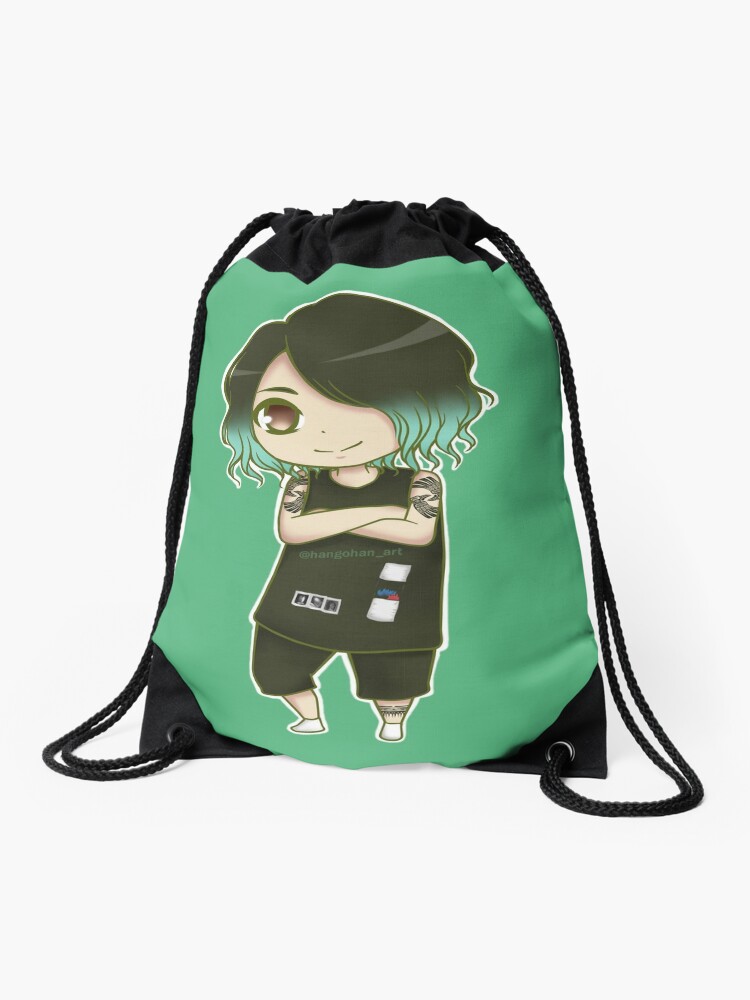 One Ok Rock Tomoya 2 Drawstring Bag By Hangohanart Redbubble