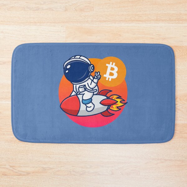 Item preview, Crypto astronaut - Bitcoin to the moon designed and sold by Crypmetal.