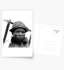 Young Man Postcards