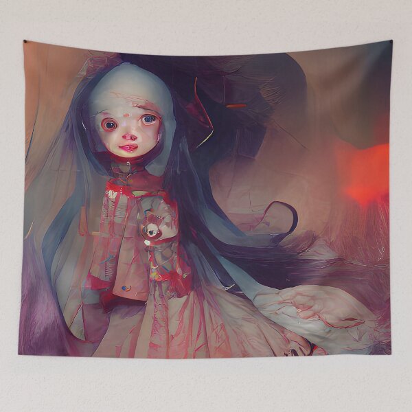 Item preview, Doll and Her Shadow designed and sold by PlacidHinds.