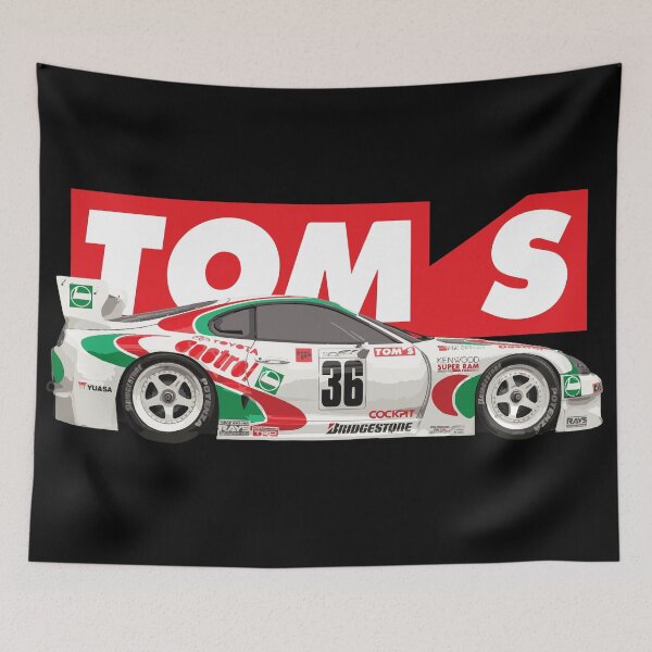Item preview, TOM’s Supra supra mk4 2JZ-GTE jgtc GT500 gran turismo designed and sold by cowtownCOWBOY.