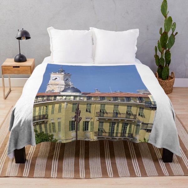 Item preview, Church Notre Dame du Port with bell tower and clock in Nice France designed and sold by goceris.