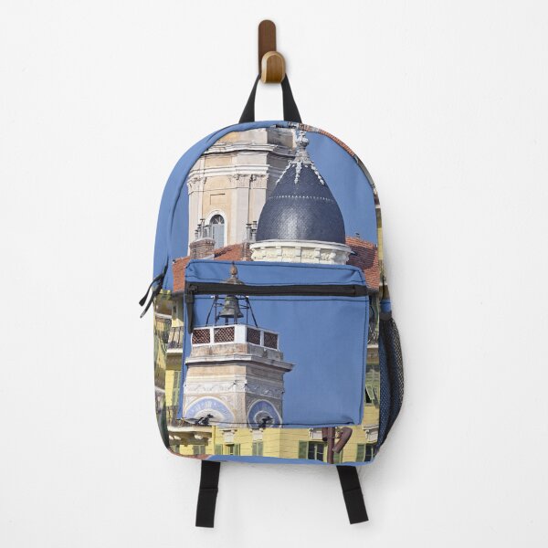 Item preview, Church Notre Dame du Port with bell tower and clock in Nice France designed and sold by goceris.